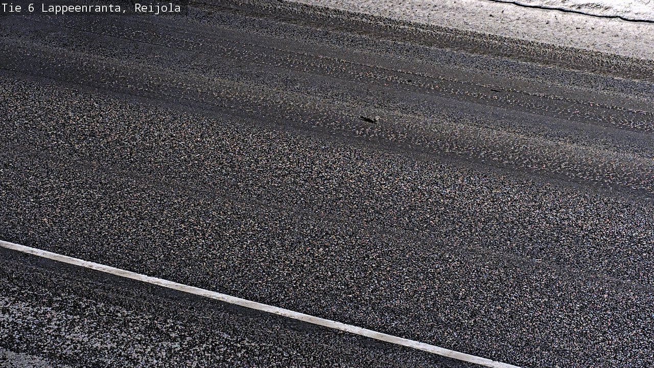 Weather Camera Image Road 6 Lappeenranta, Reijola, Lappeenranta, Etelä-Karjala
