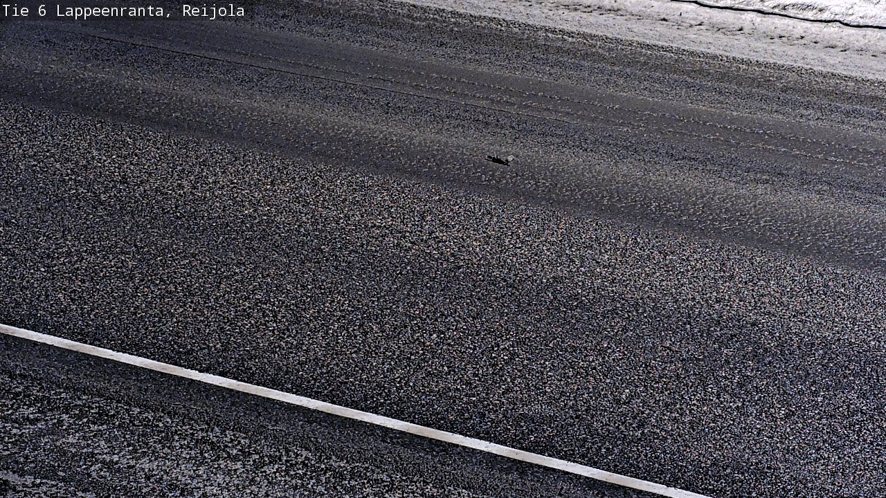 Weather Camera Image Road 6 Lappeenranta, Reijola, Lappeenranta, Etelä-Karjala