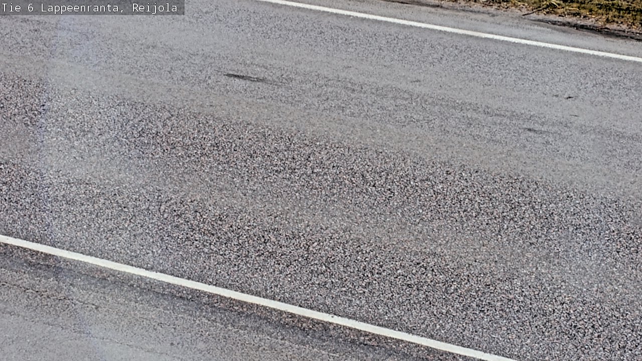 Weather Camera Image Road 6 Lappeenranta, Reijola, Lappeenranta, Etelä-Karjala