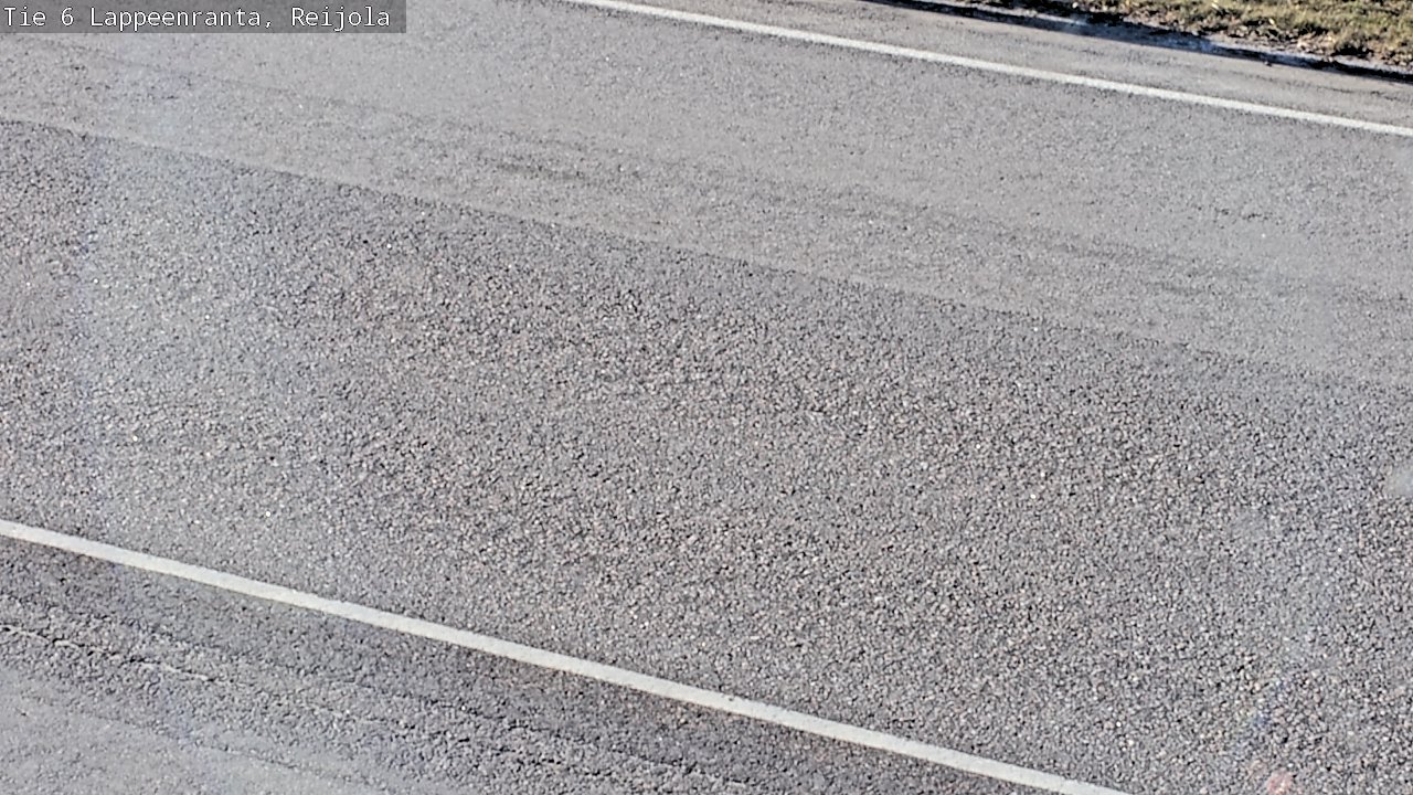 Weather Camera Image Road 6 Lappeenranta, Reijola, Lappeenranta, Etelä-Karjala
