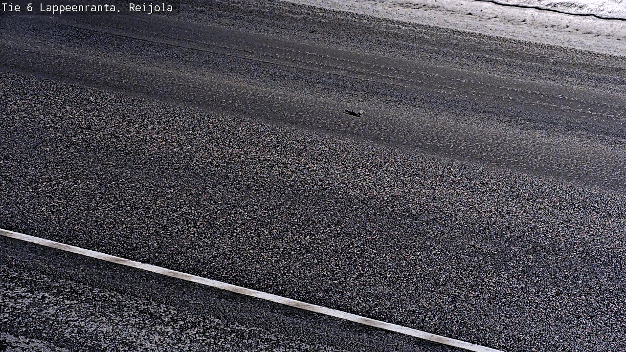 Weather Camera Image Road 6 Lappeenranta, Reijola, Lappeenranta, Etelä-Karjala