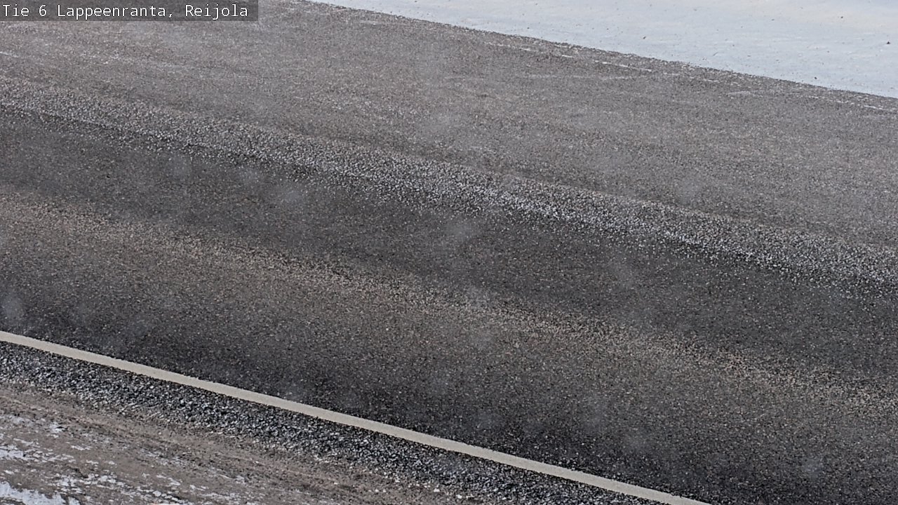 Weather Camera Image Road 6 Lappeenranta, Reijola, Lappeenranta, Etelä-Karjala