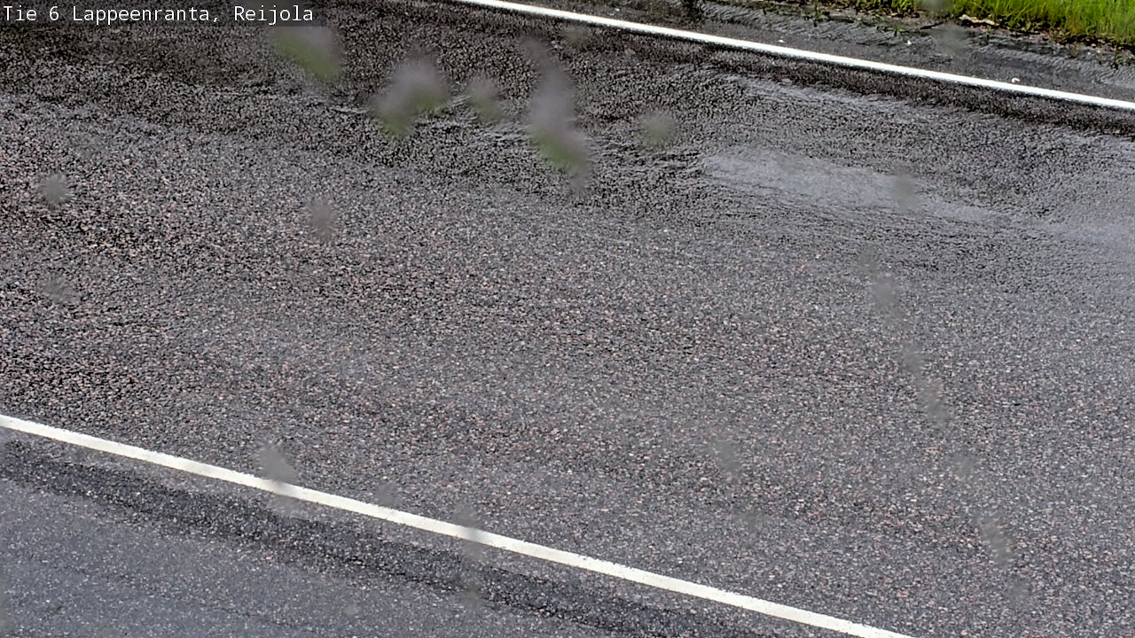 Weather Camera Image Road 6 Lappeenranta, Reijola, Lappeenranta, Etelä-Karjala