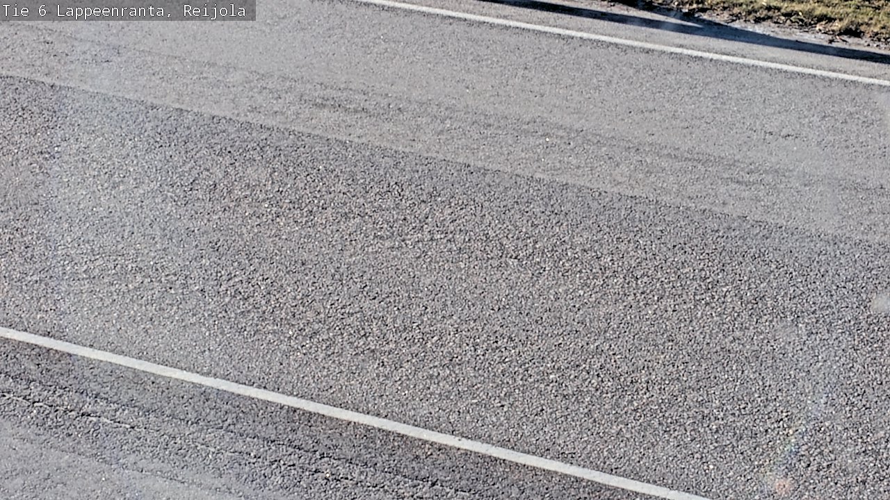 Weather Camera Image Road 6 Lappeenranta, Reijola, Lappeenranta, Etelä-Karjala