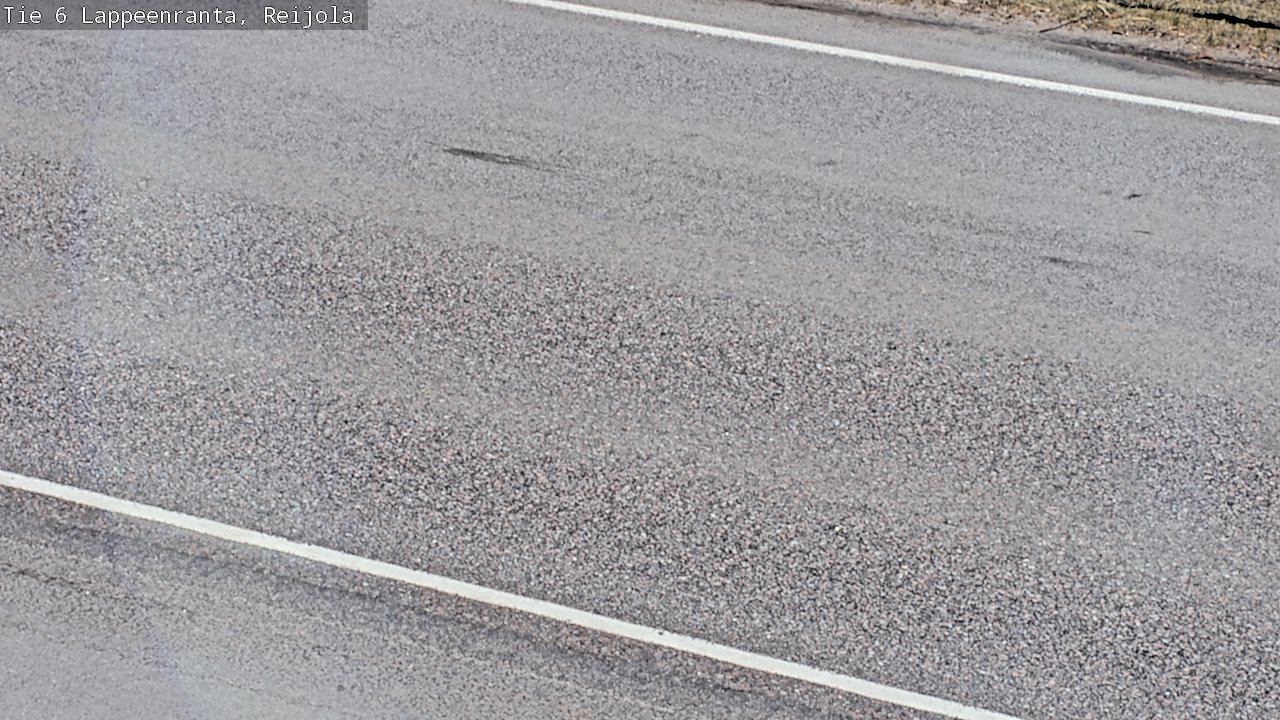 Weather Camera Image Road 6 Lappeenranta, Reijola, Lappeenranta, Etelä-Karjala