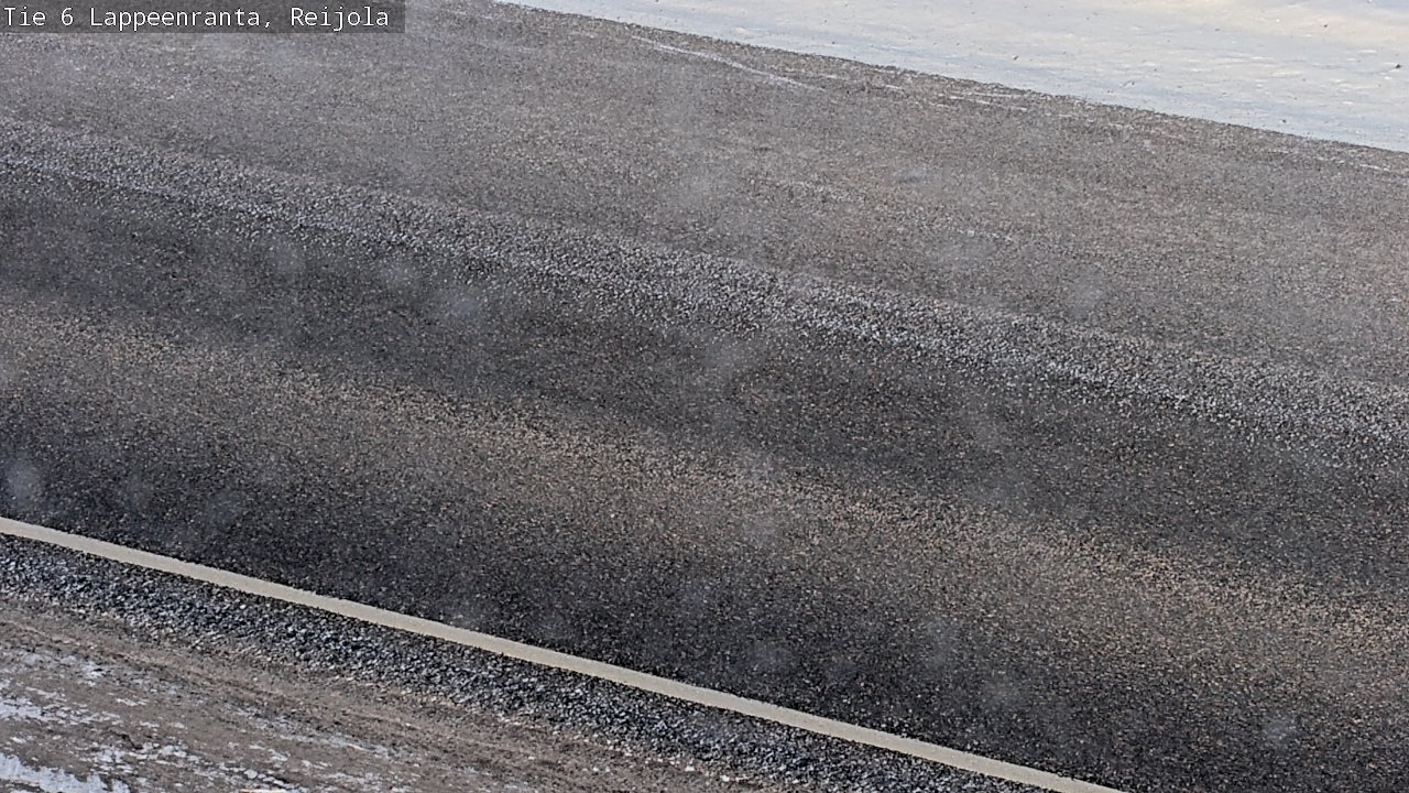 Weather Camera Image Road 6 Lappeenranta, Reijola, Lappeenranta, Etelä-Karjala