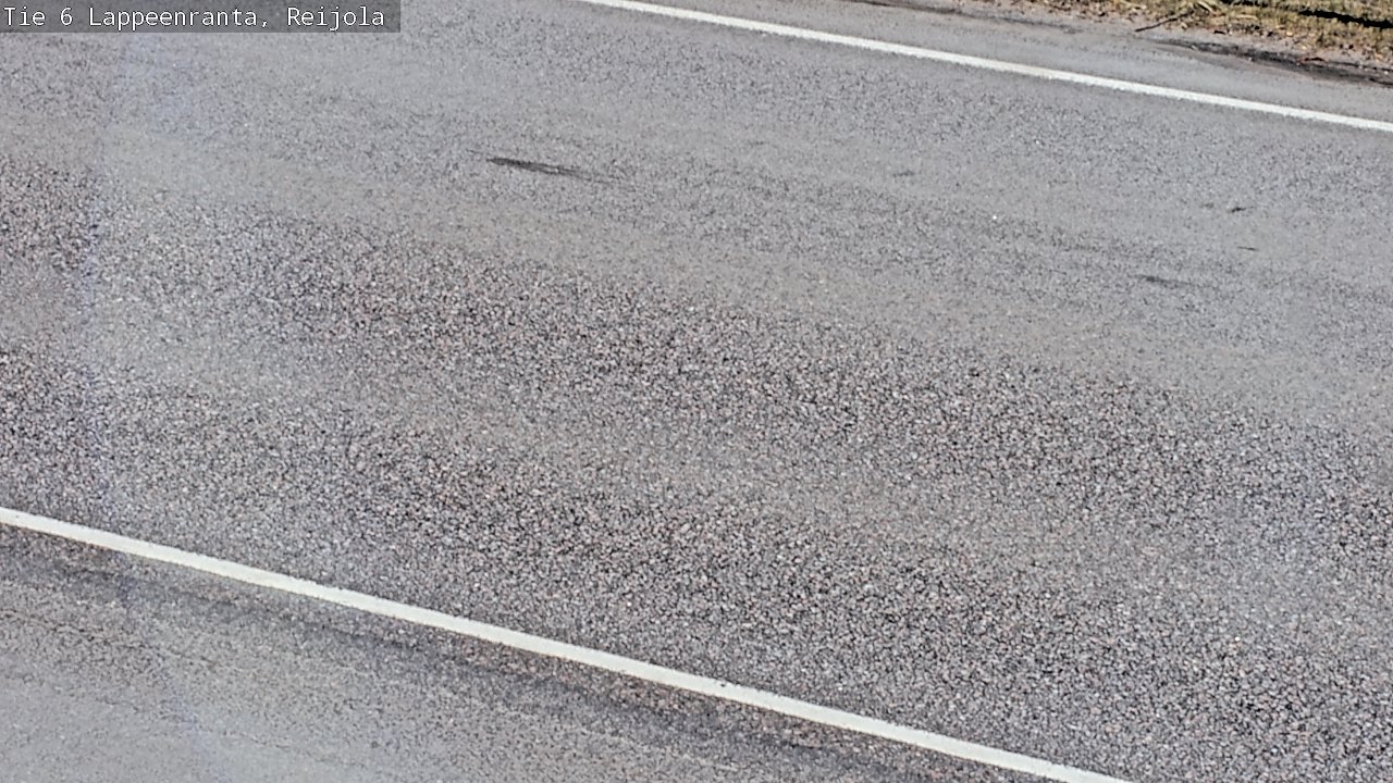Weather Camera Image Road 6 Lappeenranta, Reijola, Lappeenranta, Etelä-Karjala