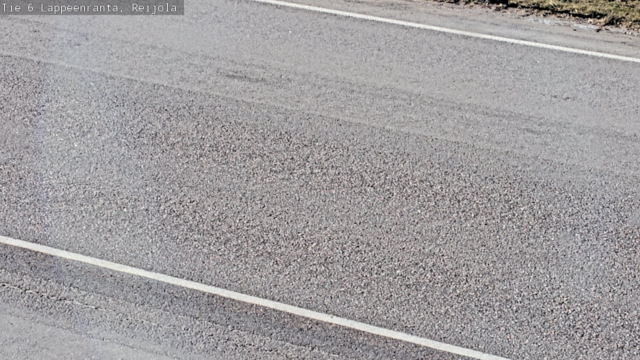 Weather Camera Image Road 6 Lappeenranta, Reijola, Lappeenranta, Etelä-Karjala