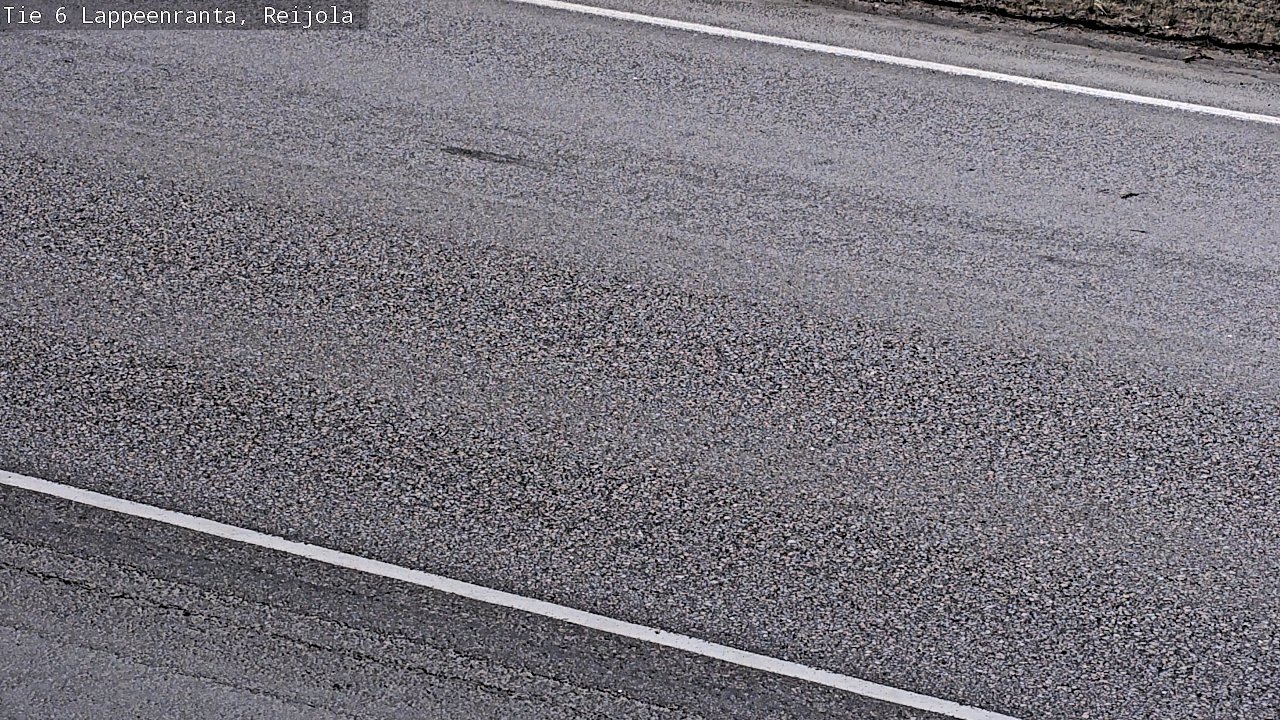 Weather Camera Image Road 6 Lappeenranta, Reijola, Lappeenranta, Etelä-Karjala