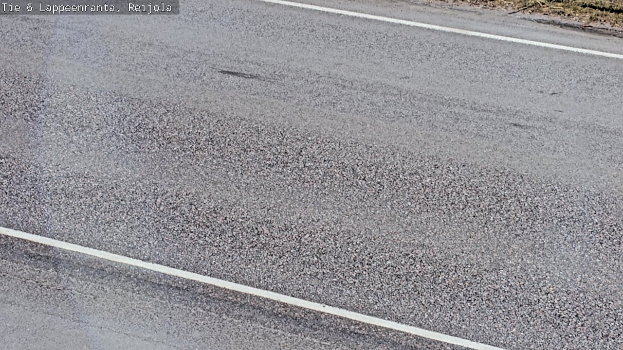 Weather Camera Image Road 6 Lappeenranta, Reijola, Lappeenranta, Etelä-Karjala