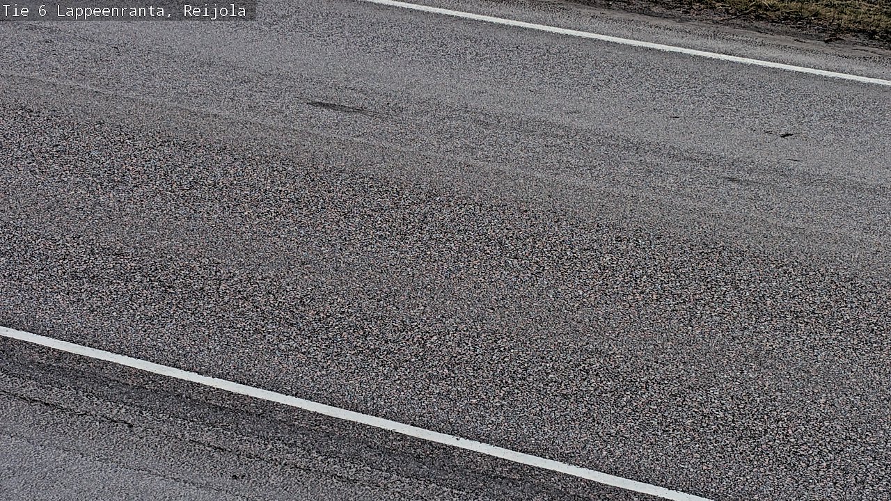Weather Camera Image Road 6 Lappeenranta, Reijola, Lappeenranta, Etelä-Karjala