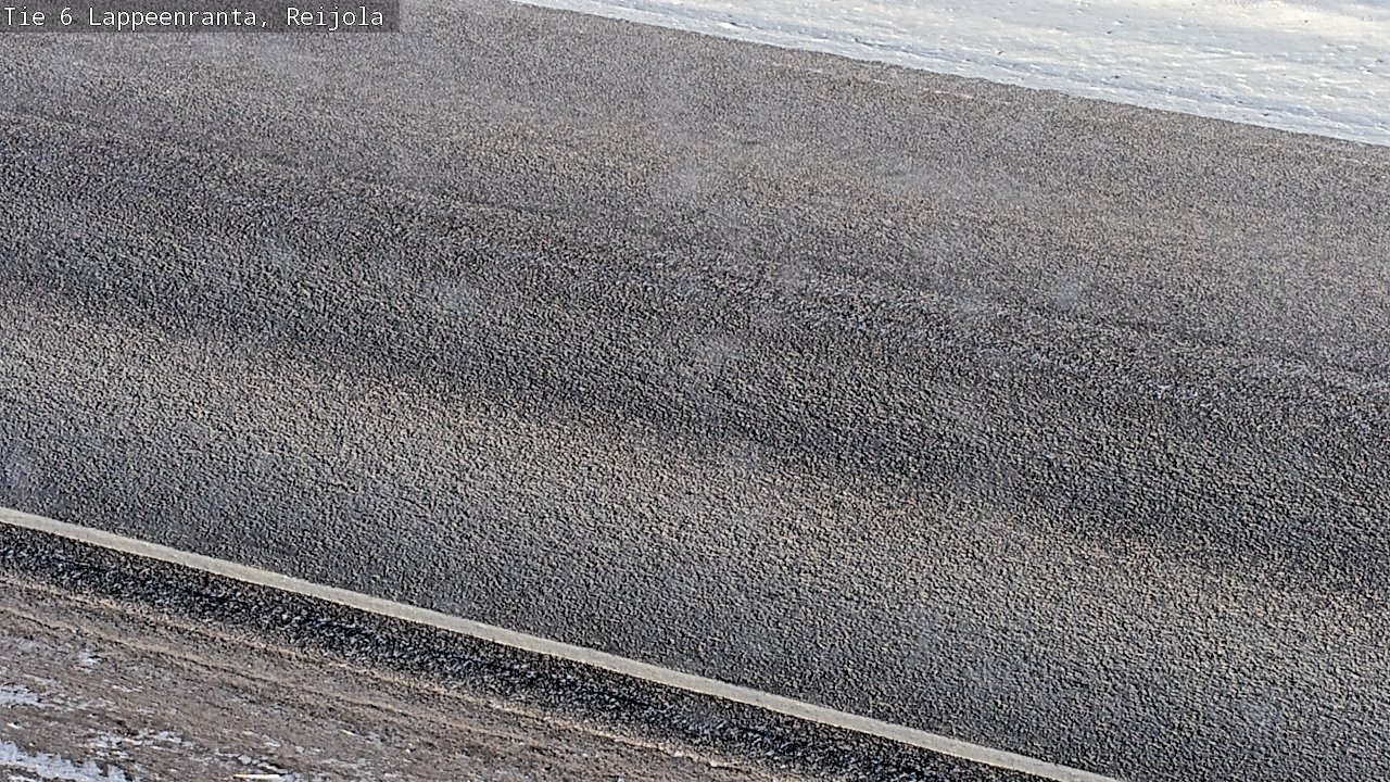 Weather Camera Image Road 6 Lappeenranta, Reijola, Lappeenranta, Etelä-Karjala