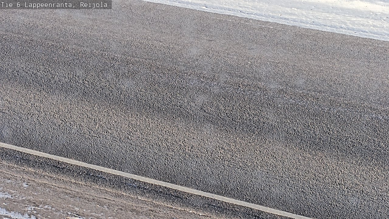 Weather Camera Image Road 6 Lappeenranta, Reijola, Lappeenranta, Etelä-Karjala