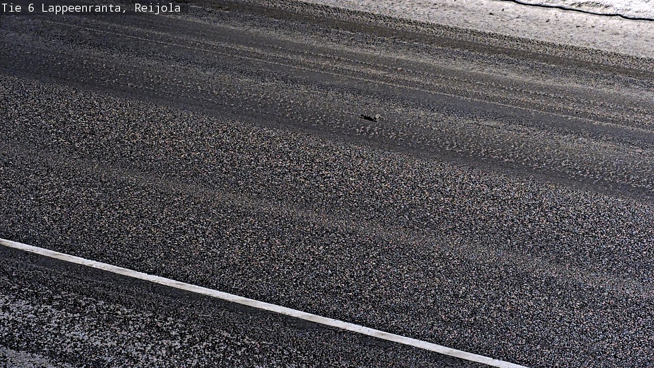 Weather Camera Image Road 6 Lappeenranta, Reijola, Lappeenranta, Etelä-Karjala