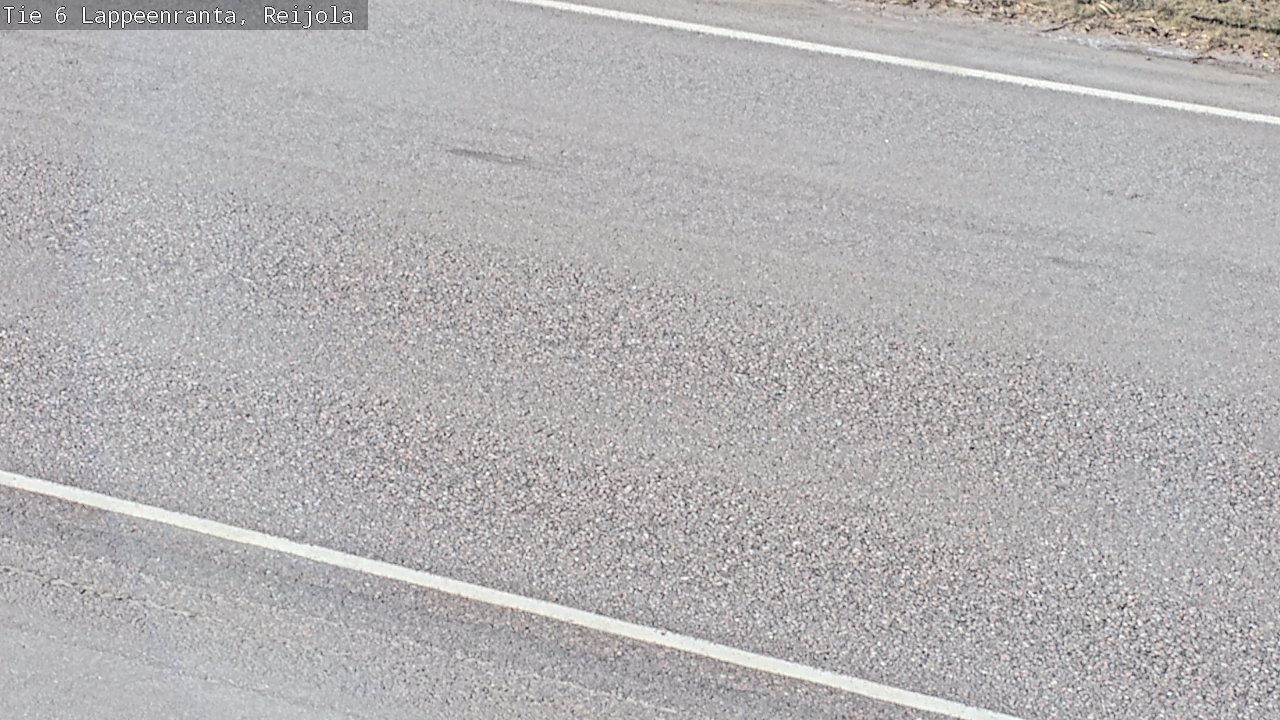 Weather Camera Image Road 6 Lappeenranta, Reijola, Lappeenranta, Etelä-Karjala