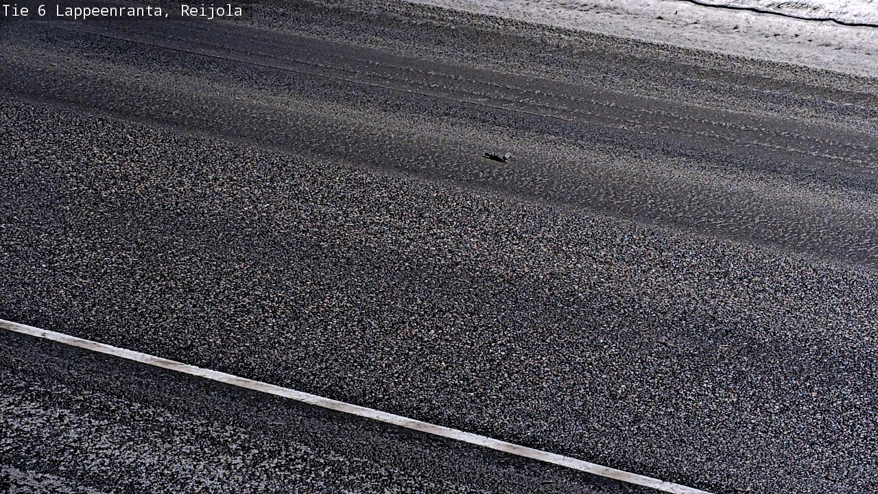 Weather Camera Image Road 6 Lappeenranta, Reijola, Lappeenranta, Etelä-Karjala