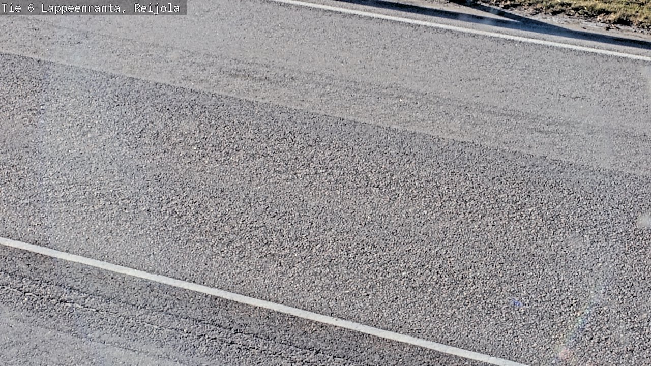 Weather Camera Image Road 6 Lappeenranta, Reijola, Lappeenranta, Etelä-Karjala