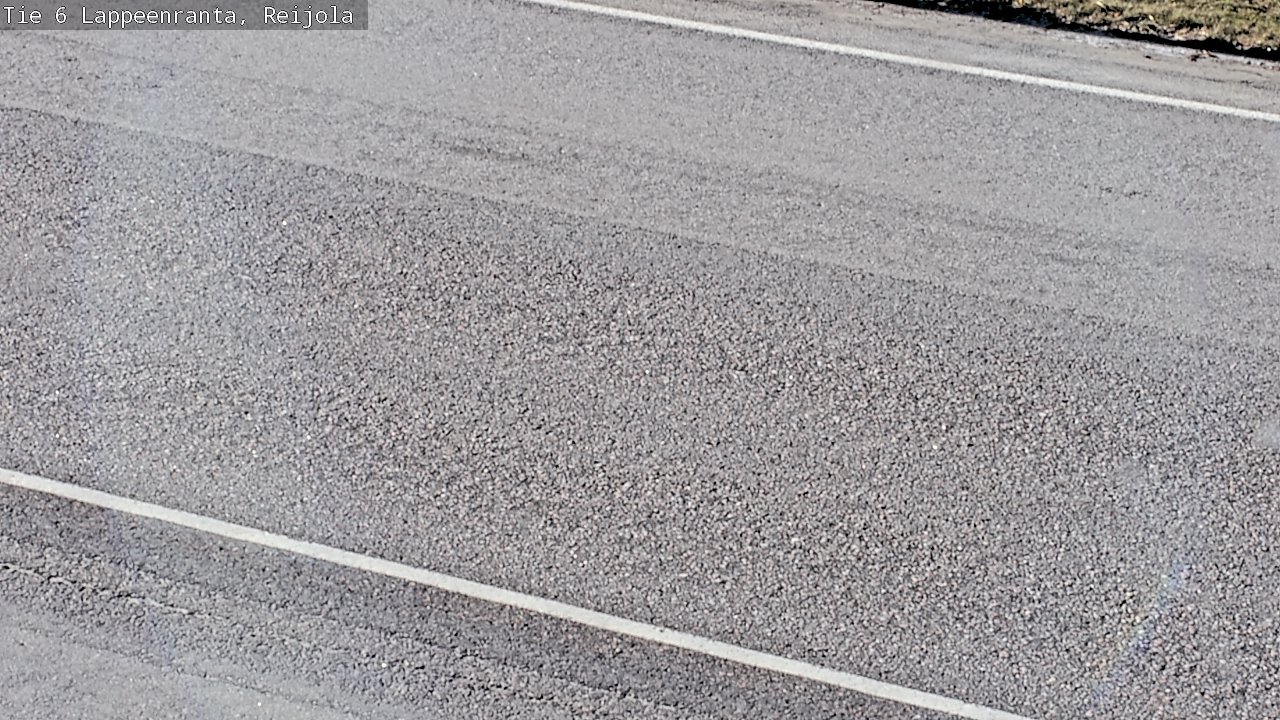 Weather Camera Image Road 6 Lappeenranta, Reijola, Lappeenranta, Etelä-Karjala