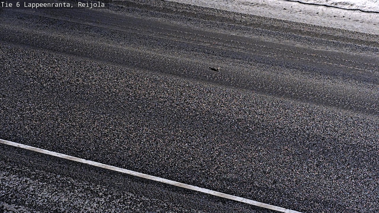 Weather Camera Image Road 6 Lappeenranta, Reijola, Lappeenranta, Etelä-Karjala