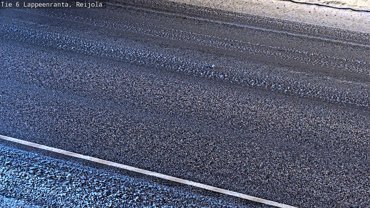 Weather Camera Image Road 6 Lappeenranta, Reijola, Lappeenranta, Etelä-Karjala