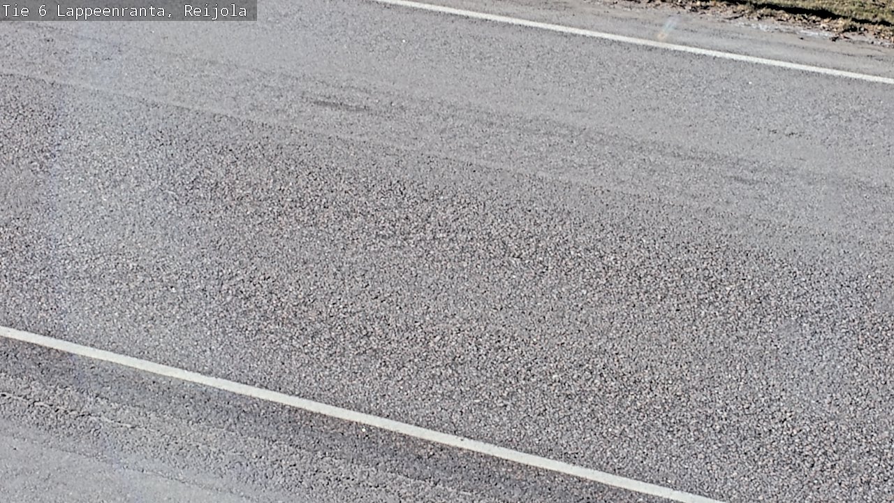 Weather Camera Image Road 6 Lappeenranta, Reijola, Lappeenranta, Etelä-Karjala