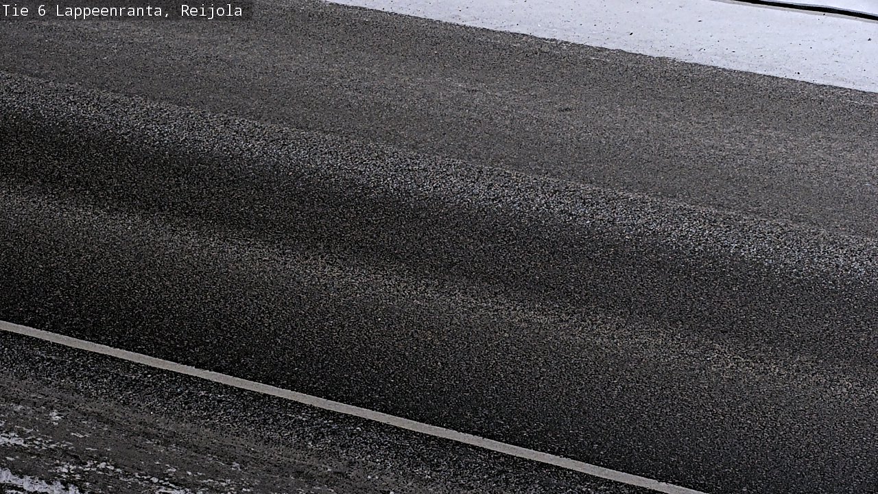 Weather Camera Image Road 6 Lappeenranta, Reijola, Lappeenranta, Etelä-Karjala