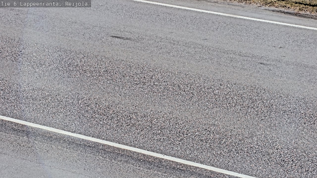Weather Camera Image Road 6 Lappeenranta, Reijola, Lappeenranta, Etelä-Karjala