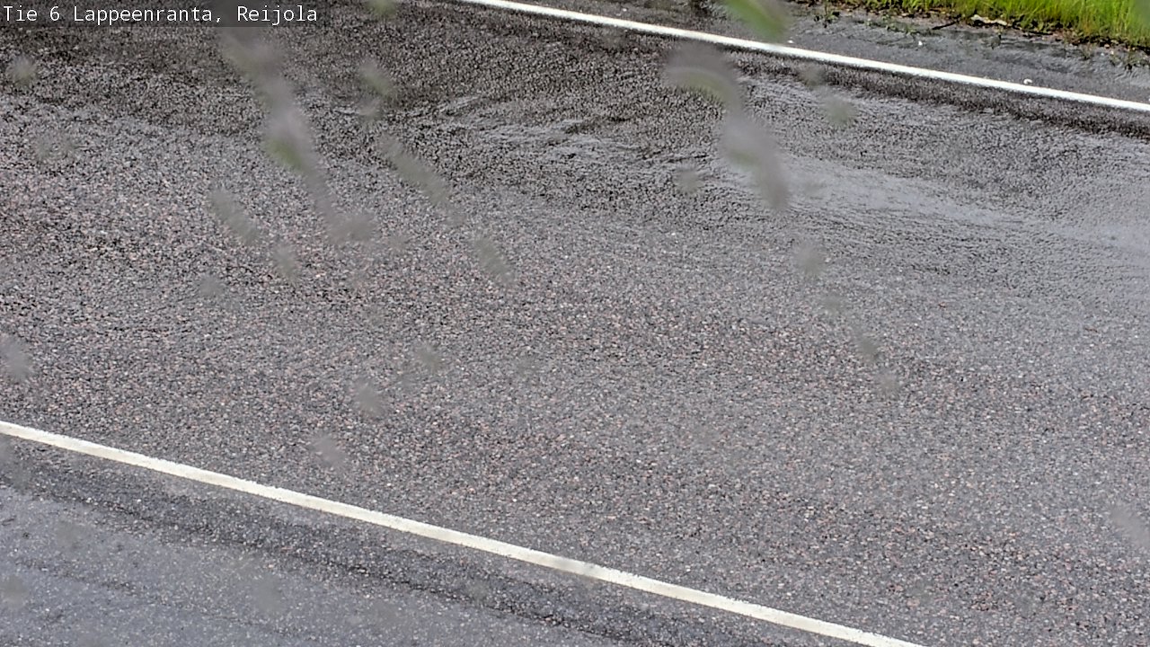Weather Camera Image Road 6 Lappeenranta, Reijola, Lappeenranta, Etelä-Karjala