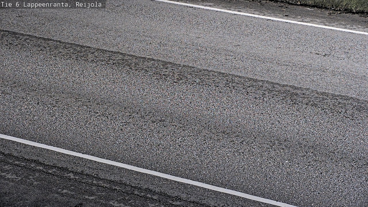 Weather Camera Image Väg 6 Villmanstrand, Reijola, Lappeenranta, Etelä-Karjala