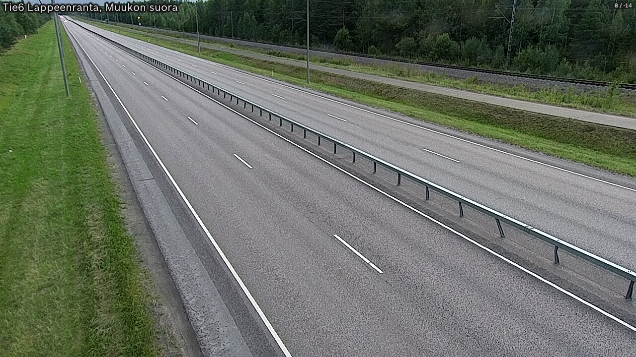 Kelikamerat Kuva Tie 6 Lappeenranta, Muukon suora, Lappeenranta, Etelä-Karjala