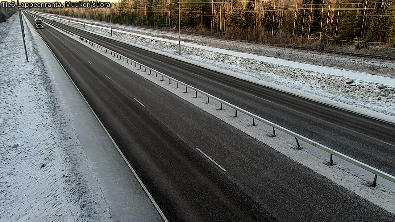Kelikamerat Kuva Tie 6 Lappeenranta, Muukon suora, Lappeenranta, Etelä-Karjala
