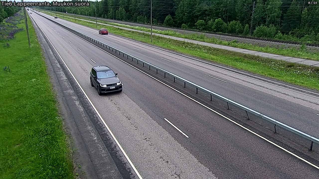 Kelikamerat Kuva Tie 6 Lappeenranta, Muukon suora, Lappeenranta, Etelä-Karjala