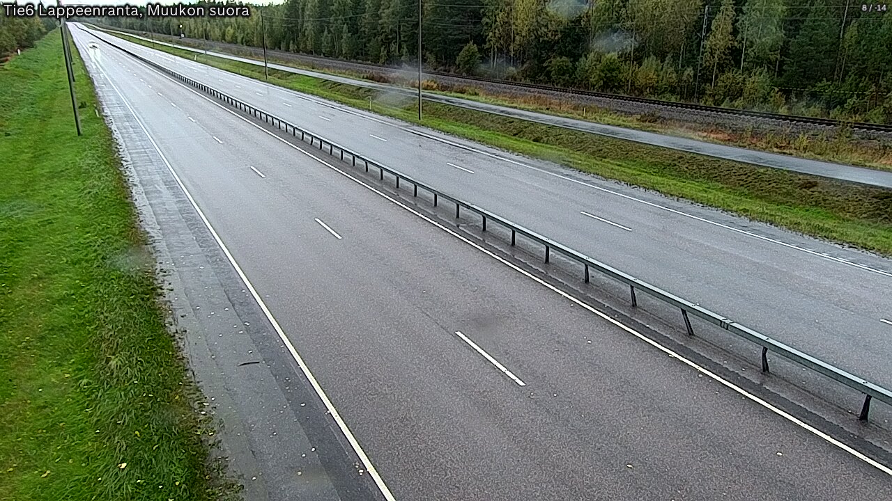 Kelikamerat Kuva Tie 6 Lappeenranta, Muukon suora, Lappeenranta, Etelä-Karjala