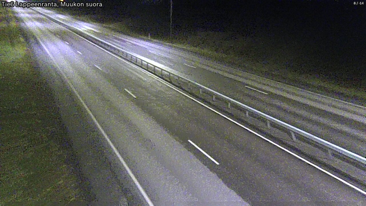 Weather Camera Image Tie 6 Villmanstrand, Muukko rakan, Lappeenranta, Etelä-Karjala