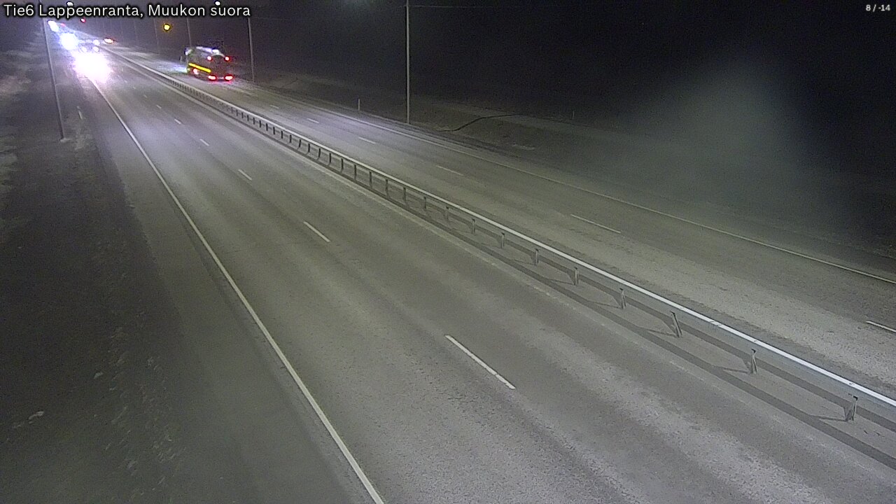 Kelikamerat Kuva Tie 6 Lappeenranta, Muukon suora, Lappeenranta, Etelä-Karjala