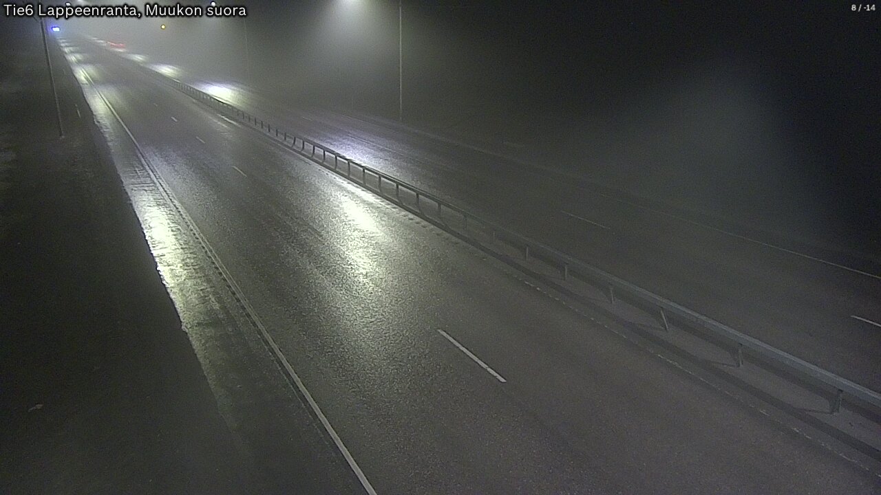 Kelikamerat Kuva Tie 6 Lappeenranta, Muukon suora, Lappeenranta, Etelä-Karjala