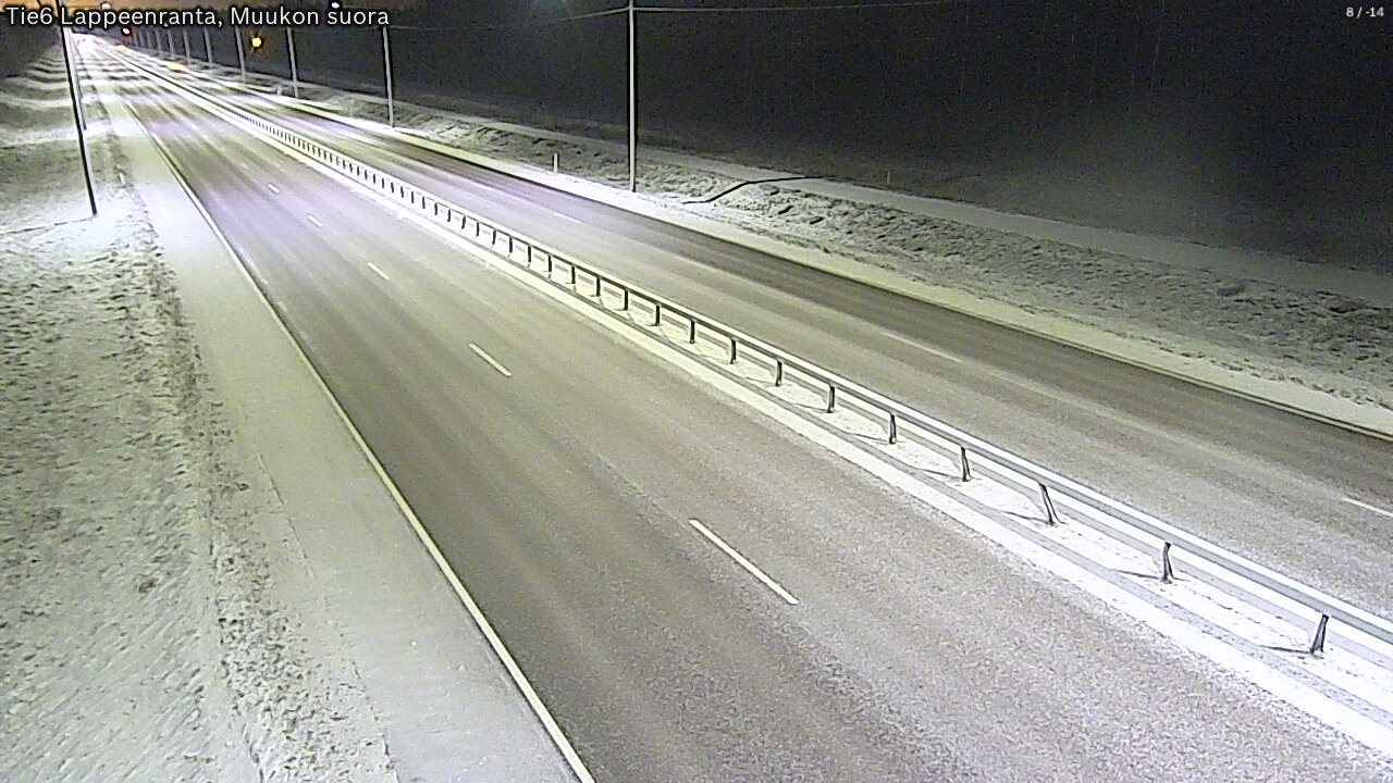 Kelikamerat Kuva Tie 6 Lappeenranta, Muukon suora, Lappeenranta, Etelä-Karjala