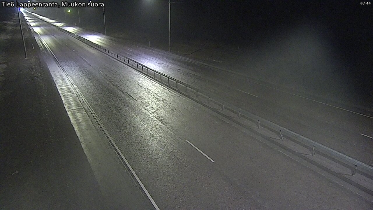 Kelikamerat Kuva Tie 6 Lappeenranta, Muukon suora, Lappeenranta, Etelä-Karjala