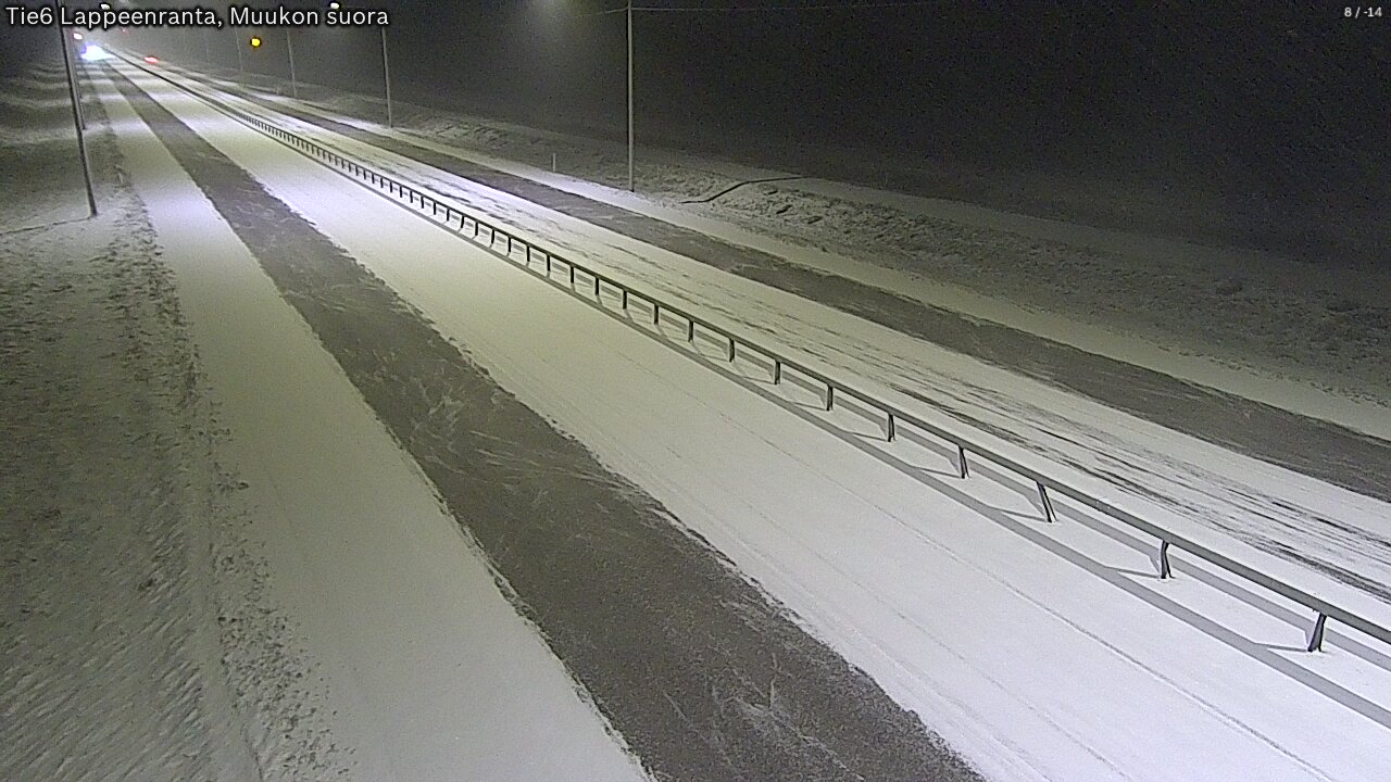 Kelikamerat Kuva Tie 6 Lappeenranta, Muukon suora, Lappeenranta, Etelä-Karjala