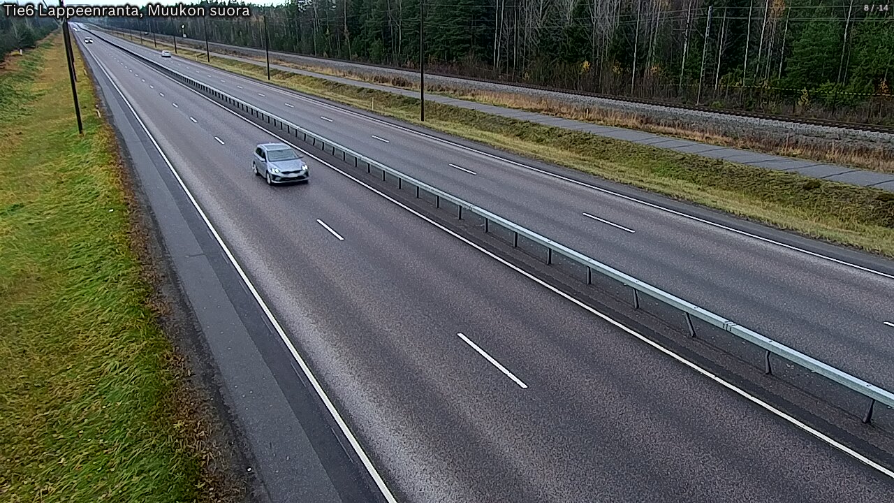 Kelikamerat Kuva Tie 6 Lappeenranta, Muukon suora, Lappeenranta, Etelä-Karjala