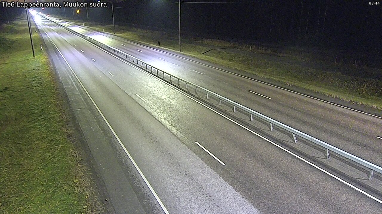 Kelikamerat Kuva Tie 6 Lappeenranta, Muukon suora, Lappeenranta, Etelä-Karjala