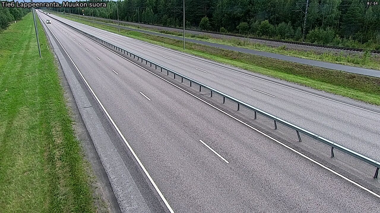 Kelikamerat Kuva Tie 6 Lappeenranta, Muukon suora, Lappeenranta, Etelä-Karjala