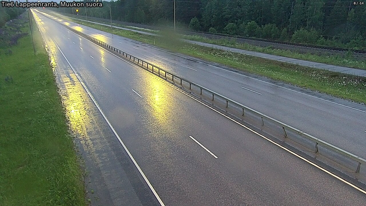 Kelikamerat Kuva Tie 6 Lappeenranta, Muukon suora, Lappeenranta, Etelä-Karjala