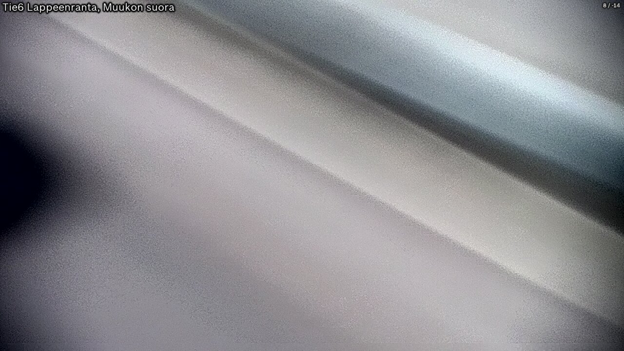 Weather Camera Image Tie 6 Villmanstrand, Muukko rakan, Lappeenranta, Etelä-Karjala