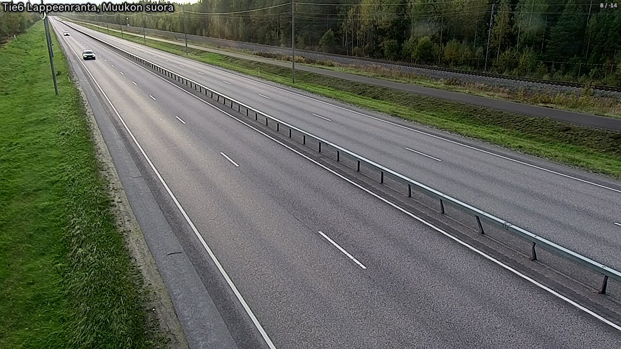 Kelikamerat Kuva Tie 6 Lappeenranta, Muukon suora, Lappeenranta, Etelä-Karjala