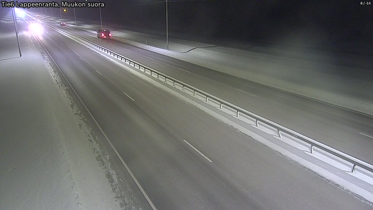 Kelikamerat Kuva Tie 6 Lappeenranta, Muukon suora, Lappeenranta, Etelä-Karjala