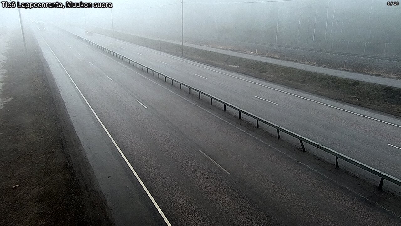 Kelikamerat Kuva Tie 6 Lappeenranta, Muukon suora, Lappeenranta, Etelä-Karjala