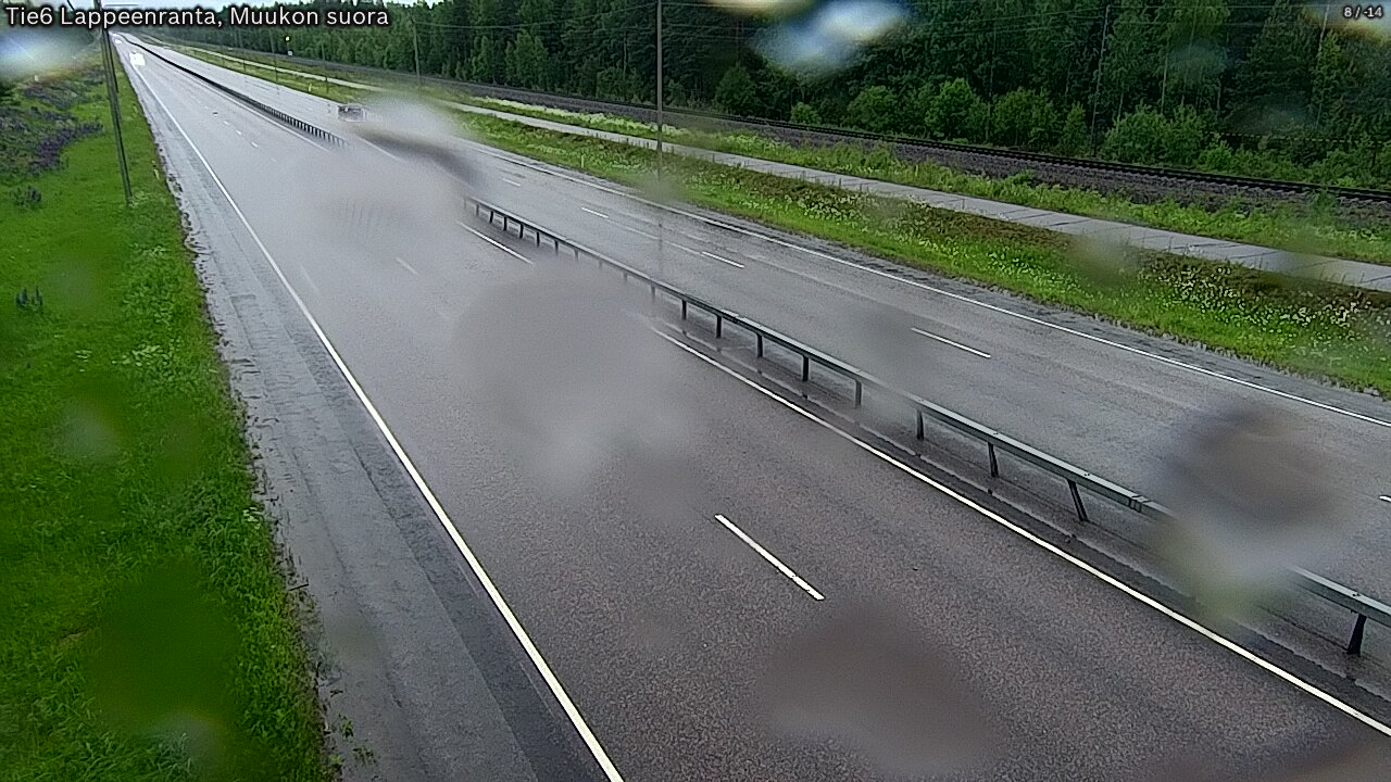 Kelikamerat Kuva Tie 6 Lappeenranta, Muukon suora, Lappeenranta, Etelä-Karjala