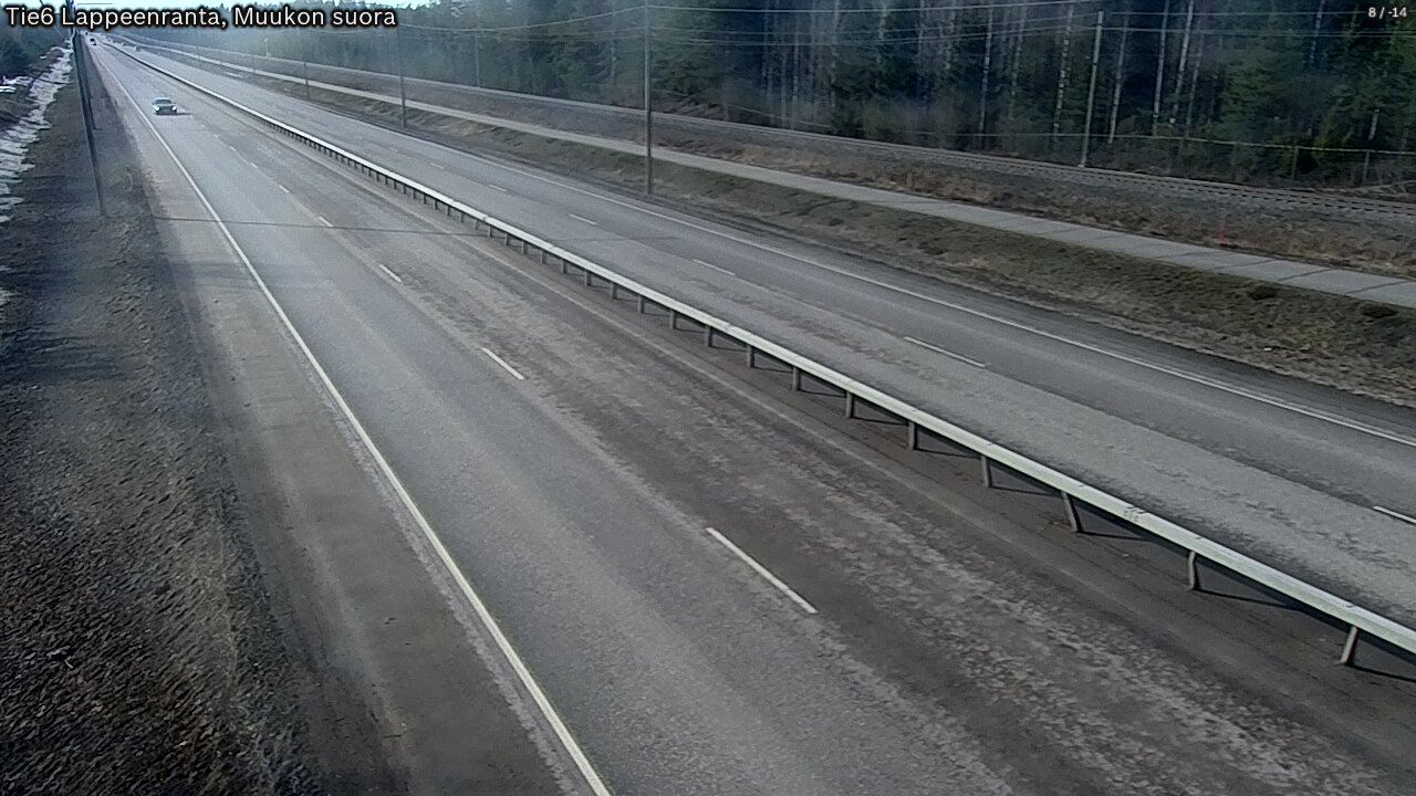 Kelikamerat Kuva Tie 6 Lappeenranta, Muukon suora, Lappeenranta, Etelä-Karjala