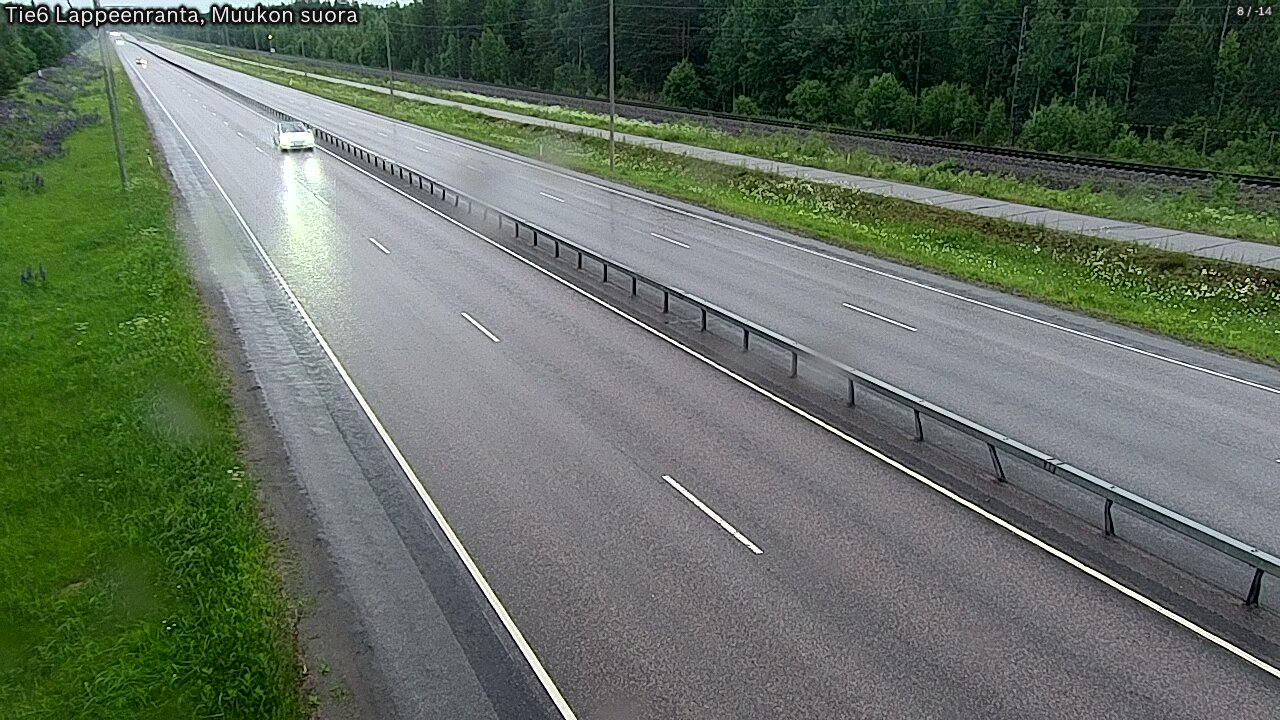 Kelikamerat Kuva Tie 6 Lappeenranta, Muukon suora, Lappeenranta, Etelä-Karjala